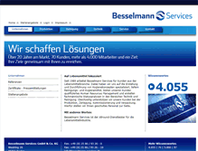 Tablet Screenshot of besselmann-services.de